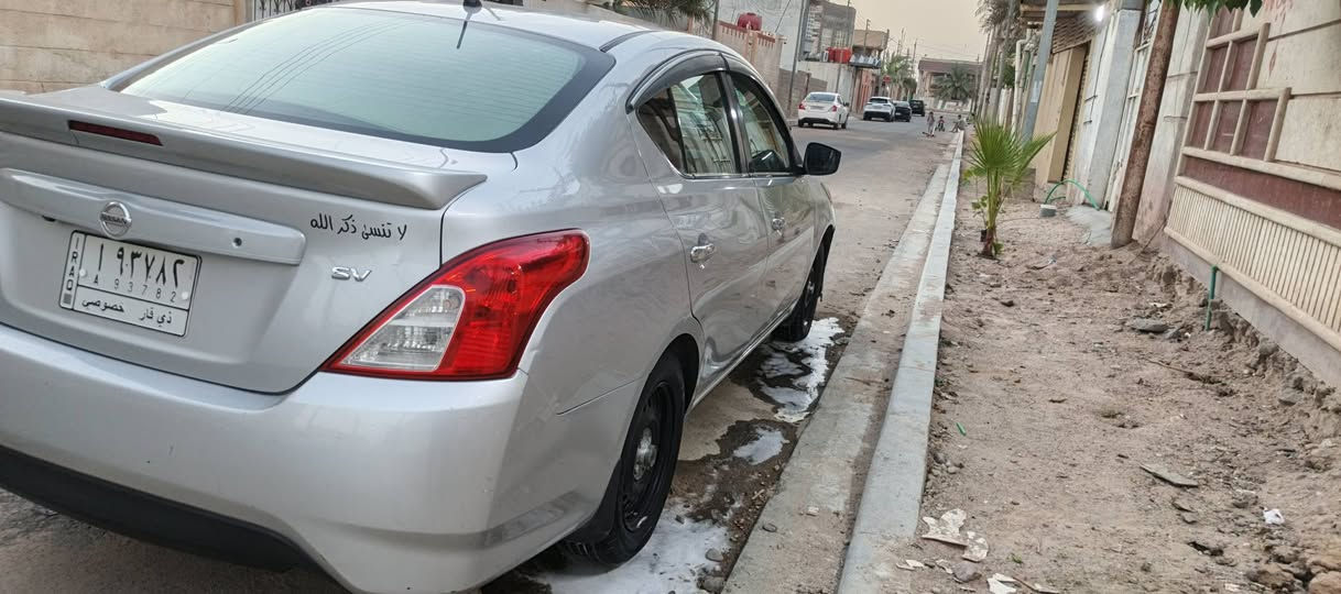 السلام عليكم نيسان فيرسا2018 بيه مدكر وبنيد حداديه 80بالميه كير محرك مكفولات تبريد شغال بأسمي رقم ذي قار السعر, 90وبيه مجال *********** الزبير, البصرة
