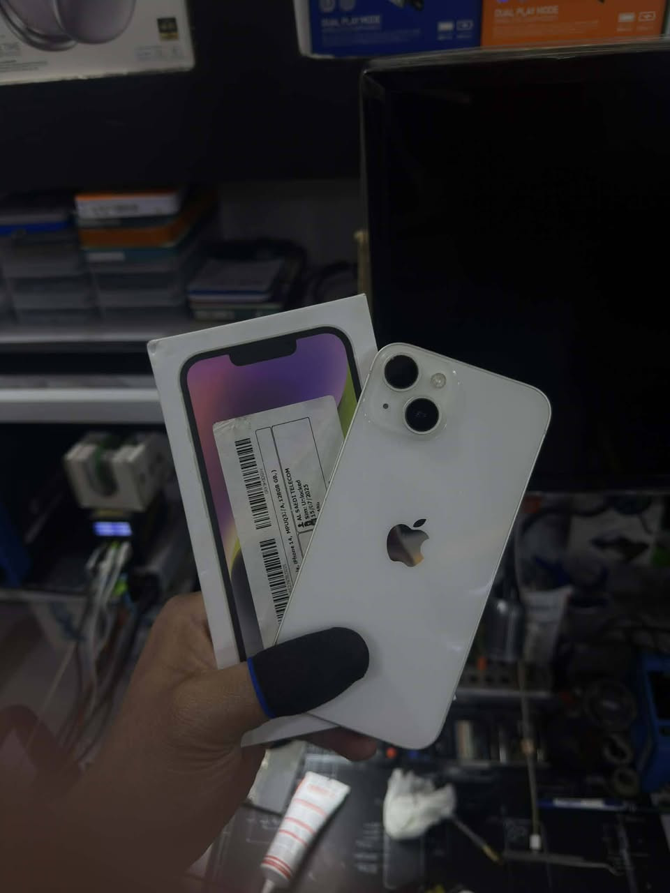 سلام عليكم للبيع او للمراوس
ايفون 14 

ذاكره 128 

بطاريه 94  

 نموذج M  سعر 560 وبي مجال 
جهاز مكفول وتر ضد المي عنوان حله 

***********
