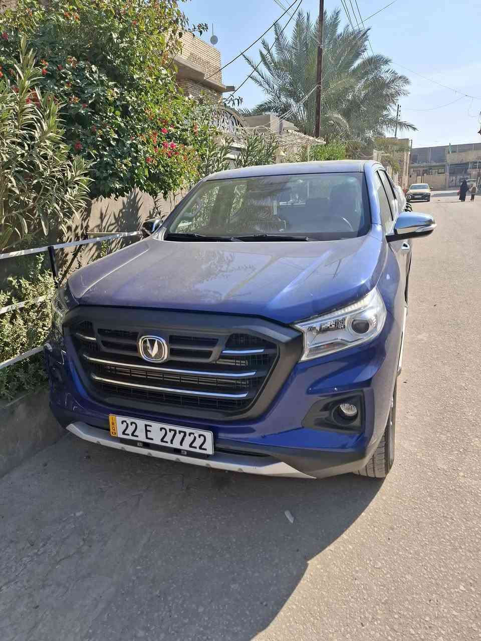 للبيع شانجان هانتر موديل 2023
محرك 4 سلندر 2400 تيربو كفاله كير ومكينه وكشر فقط طخه خفيفه الجاملغ الخلفي 
للاستفسار ***********
