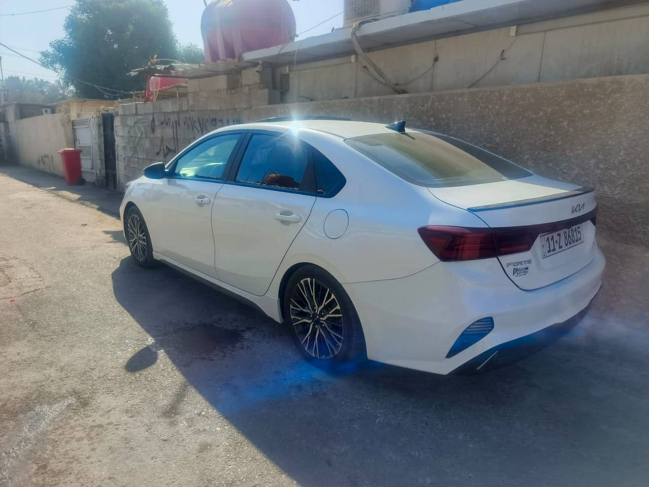 السلام عليكم 
فورتي GTلاين ٢٠٢٣ فول 
بصمه فتحه جلد 
ماشيه ٢٩ الف ميل 
حادثها جاملغ وبنيد 
وباب عكس السايق كلير 
ايرباكات كلها سليمه 
رقم بغداد للاستفسار الاتصال ***********
