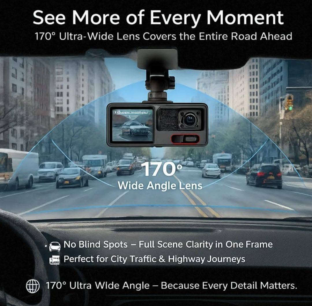 داش كام من ماركة العالمية Vehicle BlackBOX DVR تصوير امامي وخلف وداخل سيارة بدقة واضحه جذا 

رؤية ليلية، تسجيل مستمر، وحساس طوارئ يحفظ
الفيديو تلقائيا وقت الحوادث
#markaip3
زاوية واسعة 170 حتى تشوف الطريق بشكل أوضح .

سعر 35 الف توصيل 3 الف دينار فقط من ضمان 6 اشهر
للتواصل خاص


**إذا كنت صاحب هذا الإعلان وتريد حذفه لأي سبب، رجاءا أرسل رسالة إلى الدعم الفني**