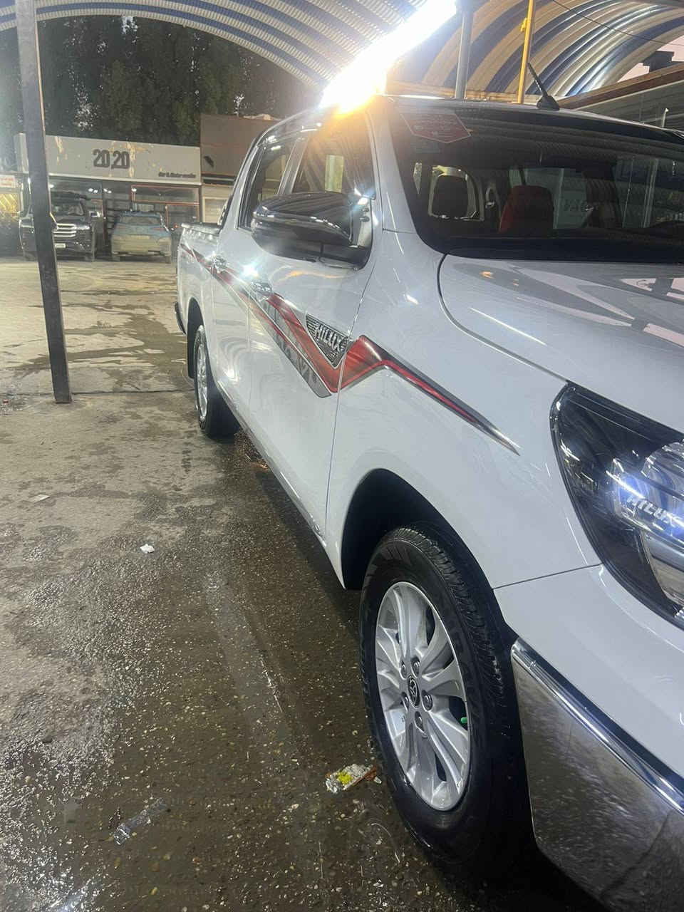 السلام عليكم (كفالة عامة )تويوتا هايلوكس موديل 2025 ضمان شركة ساس SAS رقم بغداد ماشيه ٢٥الف العنوان بغداد الحارثية  
***********  رقم المالك
