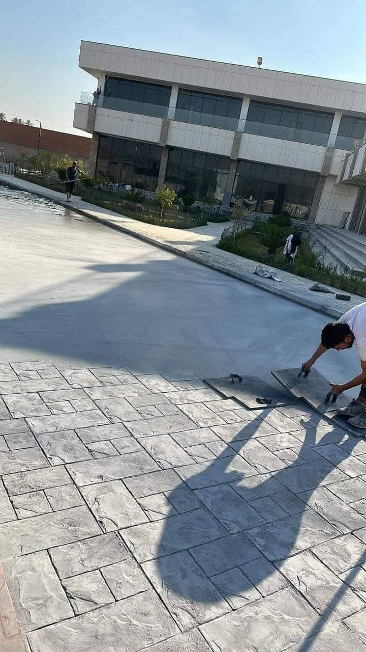 مستعدين صب وسقل بهلكوبترا
الخرسانة المطبوعة طبع 
عمل درجه اوله ارضيات جملونات شوارع ورفتات وساحات في جميع انحاء العراق 

الهاتف اتصل ‏‪***********‬‏
