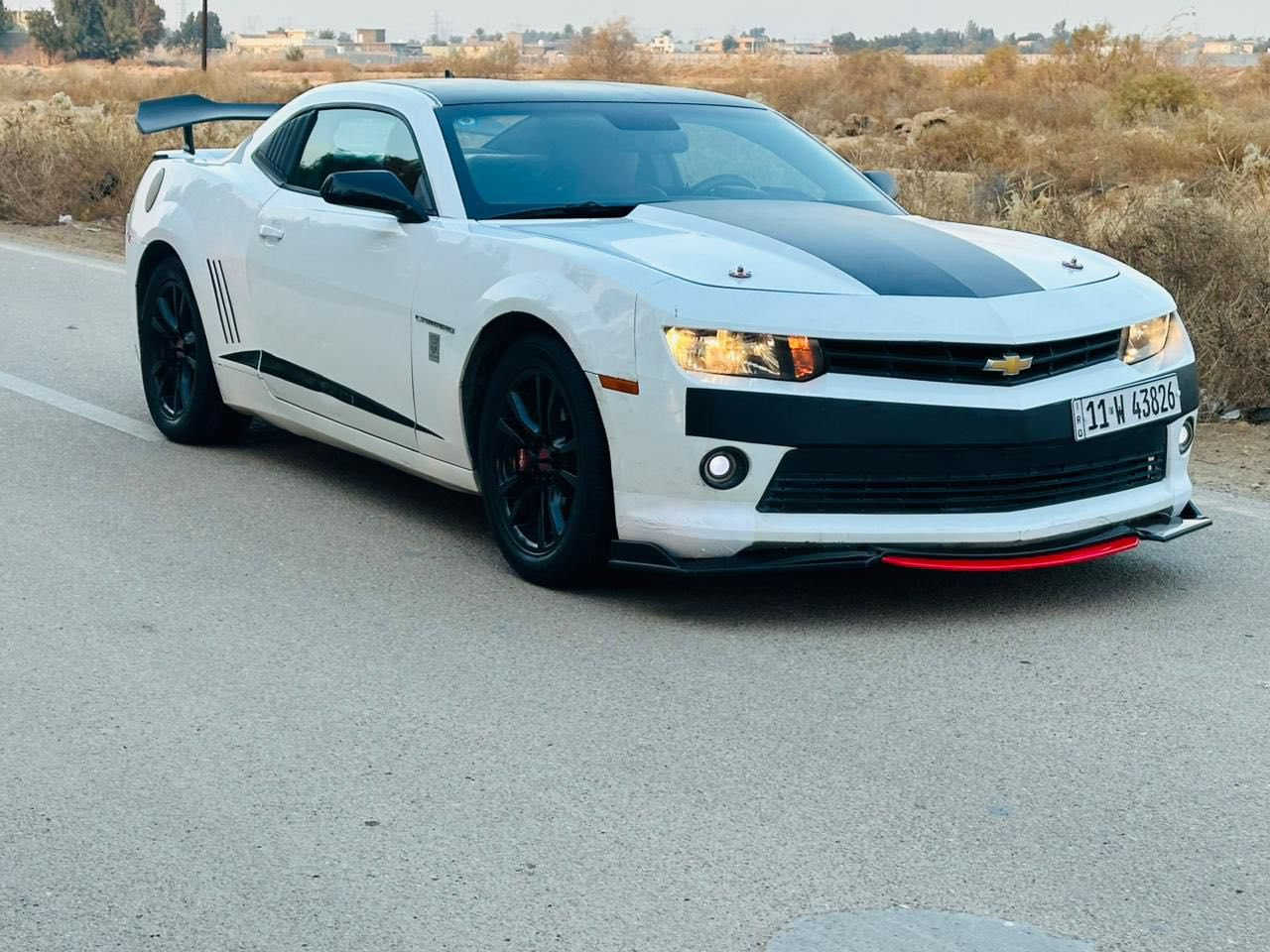 كمارو 2014 بيها 4 قطع صبغ ابيع حزام
مكينه و كير كفاله 

تخم تاير و صدر خلفي امامي جديد 

تبريد ثلج 

سته سلندر 3600 

كهربائيات كلها شغاله 

باسمي

سنويه و رقم و هزه كله جديد 

السعر 82 بيها مجال بسيط مكان سياره بغداد

***********
