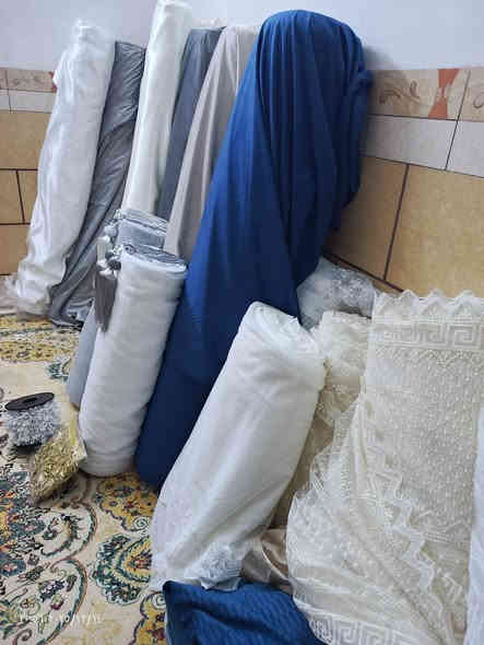 تم بعون الله وصول البضاعة الجديدة لأجود انواع الاقمشه التركية والإيطالية للستائر الحديثة...
مختلف أنواع التولات والاقمشة والاكسسوارات 
كل ماهو جديد ليضيف لمسة الأناقة والجمال لمنزلك .
للاستفسار ‏‪***********‬
