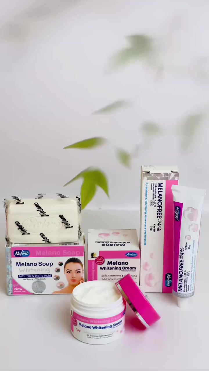 مجموعة ميلانو فري الطبية الأصلية 🩷♨️
الأقوى لعلاج الكلف والتصبغات وآثار حب الشباب وتفتيح وتوحيد لون البشرة ✨

المجموعة تتكون من:
✔️ عصارة ميلانو فري للوجه والجسم والمناطق الحساسة
✔️ كريم ميلانو فري لتفتيح وتوحيد لون البشرة
✔️ صابونة ميلانو فري لتنظيف وتفتيح البشرة

تفيد في إزالة:
▪️ الكلف والنمش
▪️ بقع الشمس
▪️ آثار الحبوب
▪️ سواد الركب والأكواع
▪️ غمقان المناطق الحساسة
✨ تمنحك بشرة أنقى، أفتح، وأكثر نعومه
@اشاره


**إذا كنت صاحب هذا الإعلان وتريد حذفه لأي سبب، رجاءا أرسل رسالة إلى الدعم الفني**