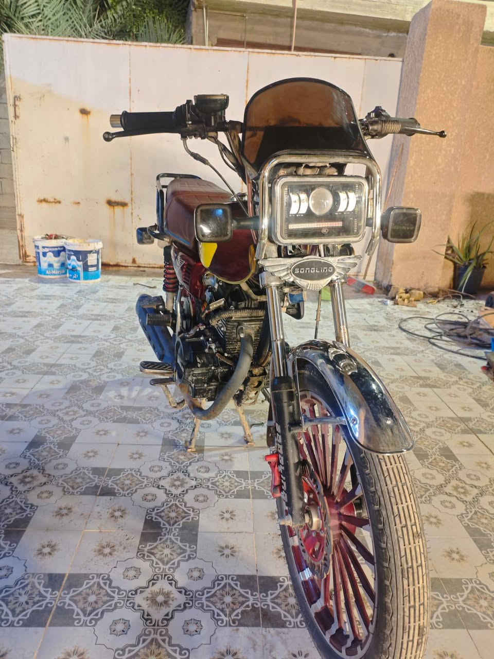 دراجه سافان 2026 كفالة زيرو ماشيه 1000 الاتصال *********** موجود خاص مكان ديالى جديده الشط
