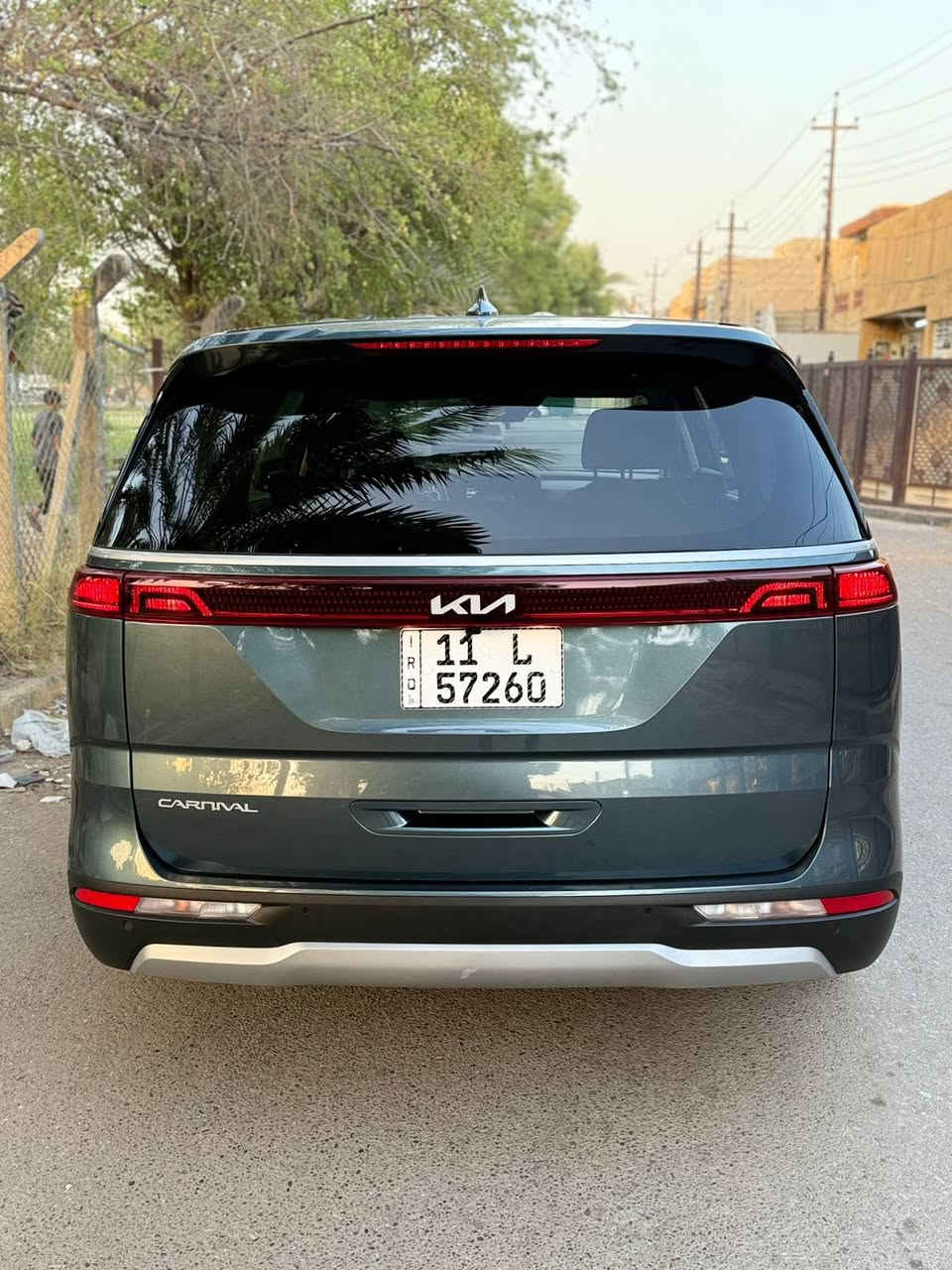 كيا كرنفال موديل24 زيرو ماشيا 14 علا ايدي من امريكة
اني المستوردها سيارة بسمي
سيارة بلباكيت 
موصفات
بصمة
بصمة ابواب
تشغيل عن بعد 
صندوك كهرباء
بردات
كشنات جلد 
رادارت
ارضية جلد
توقف ذاتي
سايد بريك دكمة

صور الحادث بلمنشور 
نص قطعة صبغ بنيد
بارد بجاملوغ
السعر 290 وبيها مجال
***********
***********
