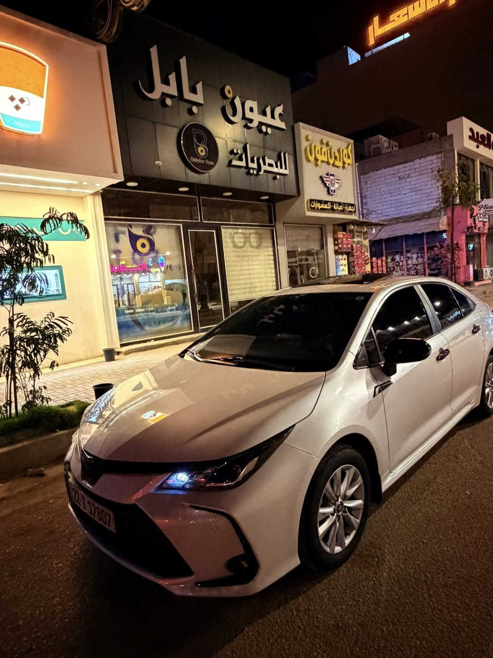 سلام عليكم
للبيع كورلا خليجي ساز 
موديل 25 
كفالة عامة 
ماشيه 11 الف 
السيارة مضللة بالمرور 
رقم اربيل 
السعر 205$ 
للأستفسار *********** 
مكان السيارة / بابل / حلة
