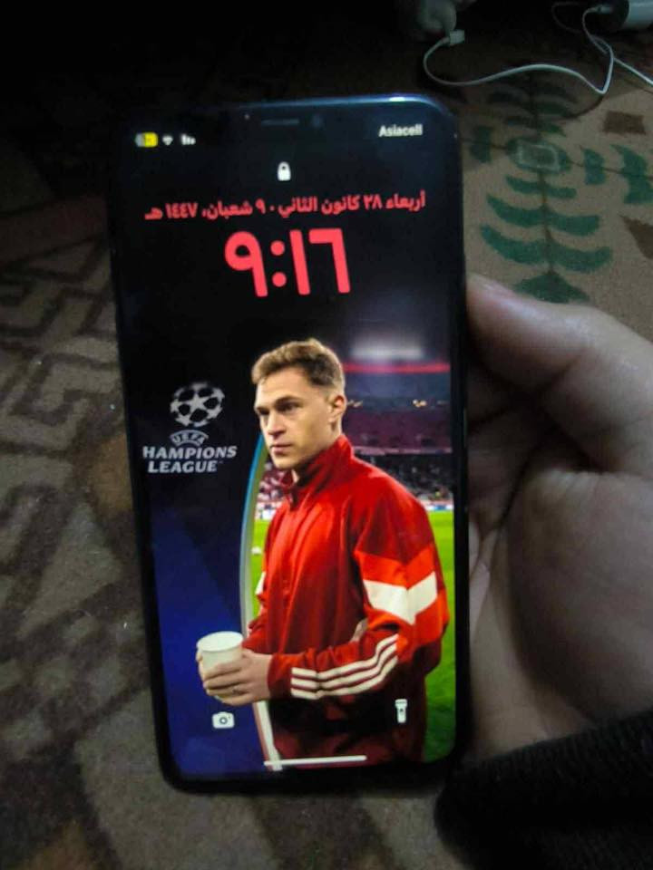 سلام عليكم Xماكسن نضيف كلش بطاريه81شرط يوم كامل تبقه ذاكره256جهاز ع فحص ابد مامفتوح  سعر خاص ***********
