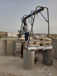 ونش تصعيد • صب بيتون • بدون تفليش الستارة