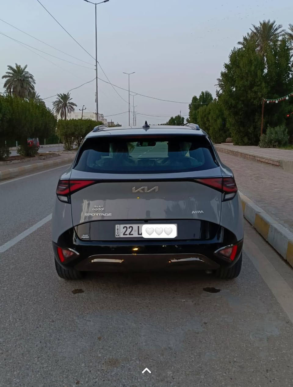 السلام عليكم كيا سبورتاج بلاك اديشن – موديل 2024 – رقم أربيل
لون أسمنتي
بانوراما
فول موصفات 
ماشية 19الف 
المواصفات:
فتحة سقف بانوراما كهرباء
شاشة كبيرة + Apple CarPlay / Android Auto
كاميرات 
السنويه جديده تنتهي 2029
حساسات أمامية وخلفية
رادار + الحفاظ على المسار
مثبت سرعة ذكي
بصمة تشغيل ودخول
فرش جلد
مقاعد كهرباء
تكييف ديچيتال
جنوط سبور
مرايات كهرباء وضم
إضاءة LED
مكفولة من الدعامية للدعامية
فحص عند اي سونار
الاتصال  ع الرقم لمعرفة السعر ***********
او مراسله واتساب متوفر
