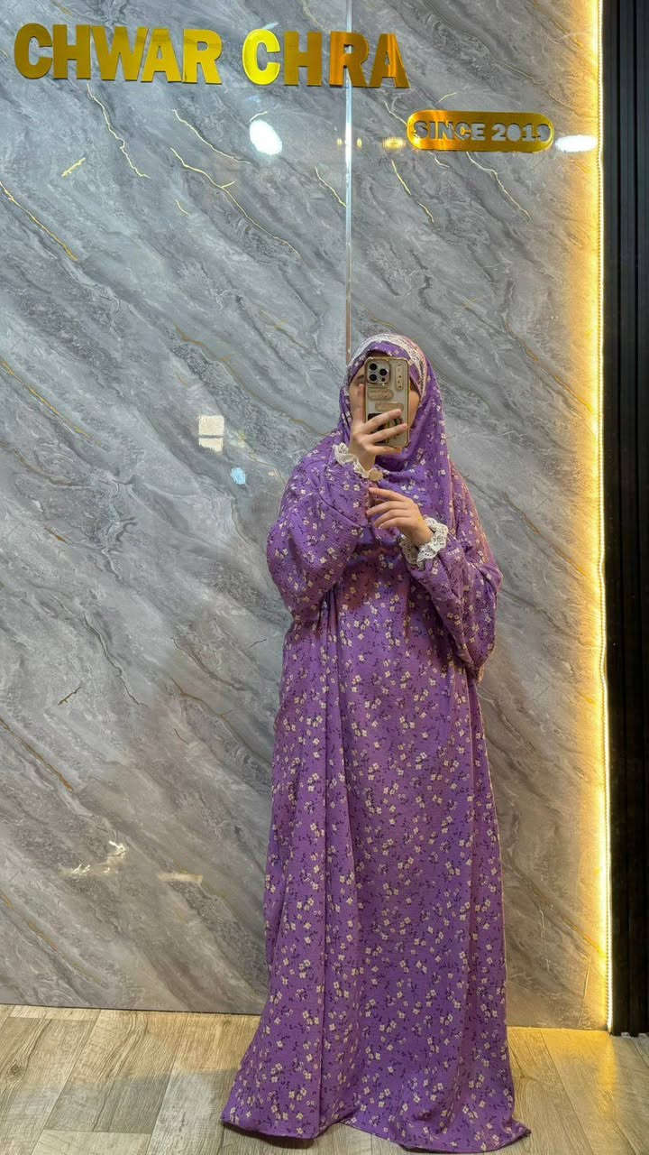 ب10 بس 😍 اخر قطع 
رداء صلاة ✨
هذا الموديل مصنوع من قماش الكريشةالأصلي، الذي يعتبر من أجود الأنواع:
✅ لا يتلف بالغسل.
✅ لا يتقلص (ما ينقص) ولا يتغير لونه.

المميزات:
التصميم: الرقبة مزودة بلاستيك مع وجود قطعة للرأس (يمكن ارتداؤه بطريقتين).
نقشات وألوان متنوعة ومميزة
تتوفر خدمة توصيل 🚕


**إذا كنت صاحب هذا الإعلان وتريد حذفه لأي سبب، رجاءا أرسل رسالة إلى الدعم الفني**