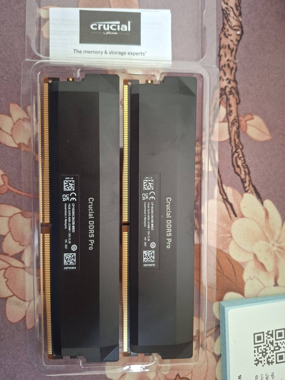 رامات DDR5
16*2 6000 CL36
السعر 450


**إذا كنت صاحب هذا الإعلان وتريد حذفه لأي سبب، رجاءا أرسل رسالة إلى الدعم الفني**
