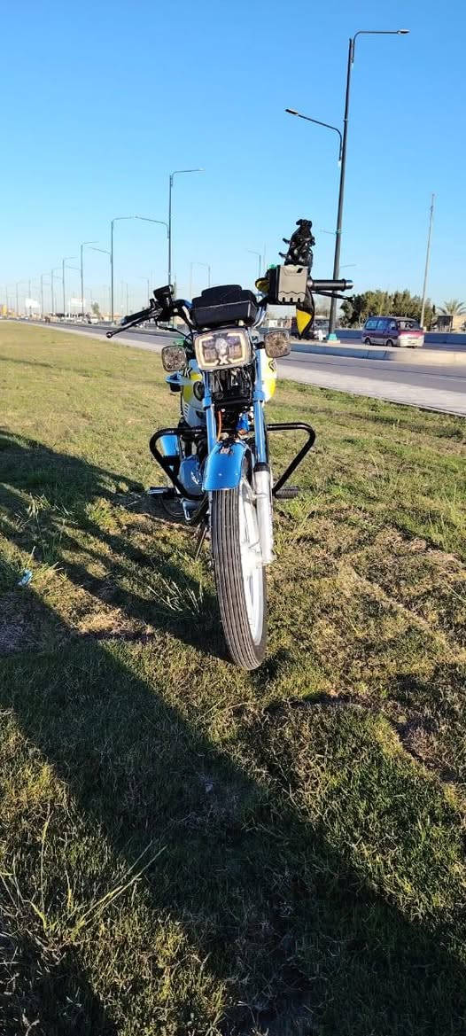 سلام عليكم دراجه خمسه كير سيفان رقم نكليزي نجف مداورثاني يوم  موديل 2023 سعر 1400وبيها مجال مكان الدراجه نجف رقم *********** كهربائيات كله شغاله كلشي مناقصه الدراجه
