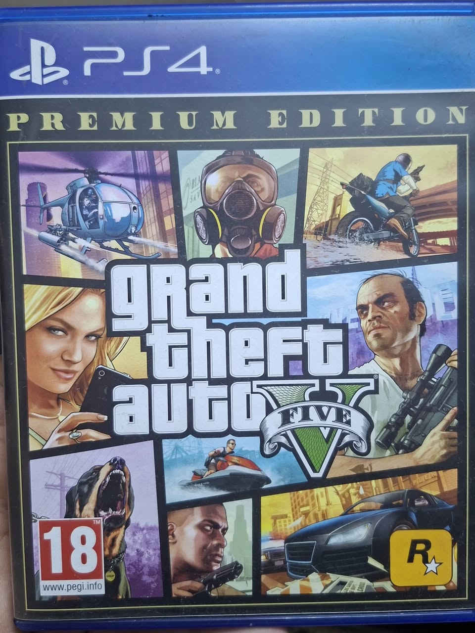 السلام عليكم 
اخوان بلي 4 اونلاين مساحة 500gb لوك ستيكر ممفتوح نهائيا استخدام شخصي من اشتريتة جديد لليوم وياه الجويستك الأصلي وقرص GTA 5 PREMIUM EDITION و قرص كود 19
السعر 235 مكاني بغداد جميلة


**إذا كنت صاحب هذا الإعلان وتريد حذفه لأي سبب، رجاءا أرسل رسالة إلى الدعم الفني**