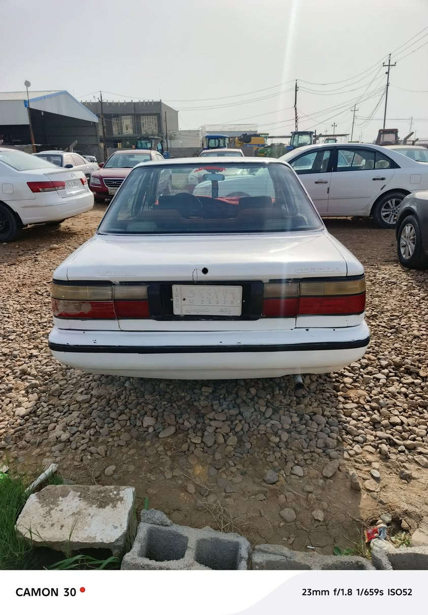 السلام عليكم كورله1990رقم بغداد سياره جديده خير من الله محرك كير صدر كله جديد للستفسار هاذ رقمي***********
