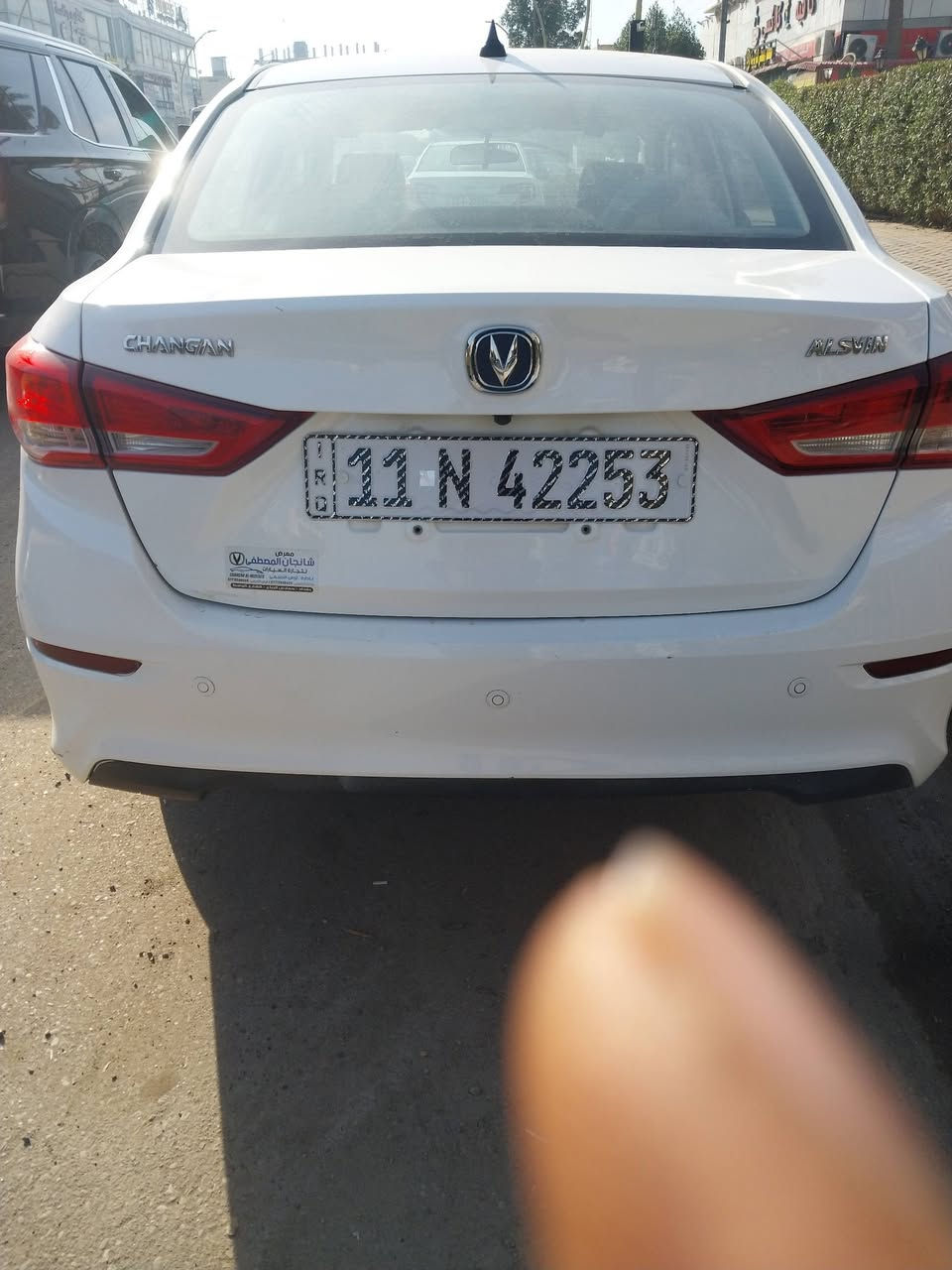 شنجان سفن موديل ٢٤ فول سياره رقم انكليزي بسمي سنوي هزه جديده مكاني بغداد غزالية سعر شده ***********
