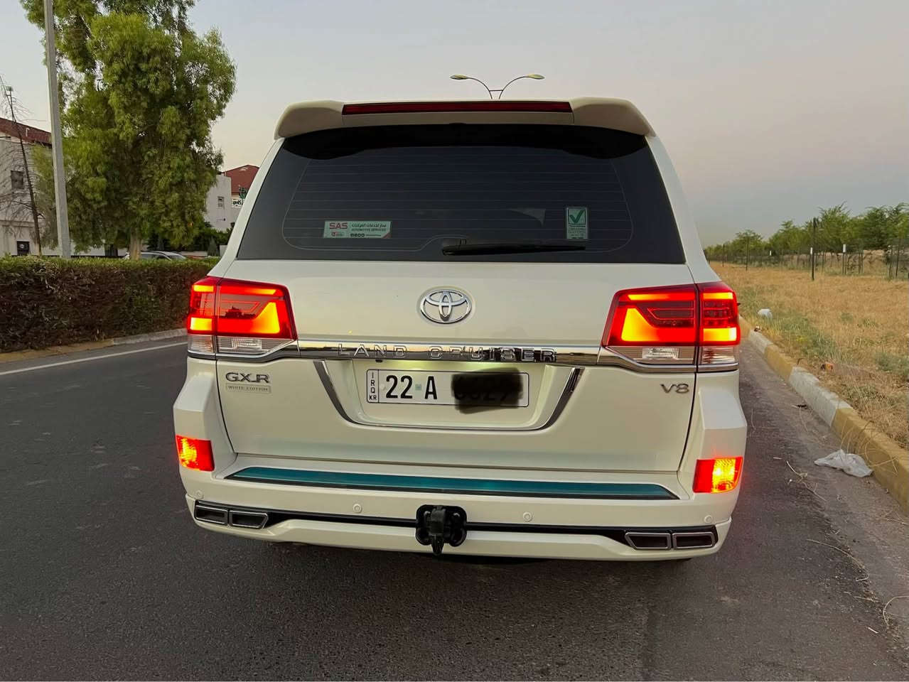 toyota land cruiser  GXR 2018 يةك چامرغى پشتةوةى تعديلة بة باريكى ٦ پيستنة لةزگةى توزةك سوتاية *********** أربيل, العراق
