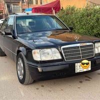 مارسيدس دب بيبي شبح 1991 محرك E320 خراطيم نوزل  كشرها كلش نضيف بدون مع...