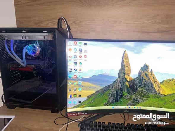 السلام عليكم pc نضيفه شخط مابيه 100% للبيع موصفاته :
Processor  Intel(R) Core(TM) i5-10400F CPU @ 2.90GHz   2.90 GHz
Installed RAM 16.0 GB 
Storage 1T SSD 128GB
Graphics Card NVIDIA GeForce RTX 2060 SUPER (8 GB)
اداءه بالعاب فول فريماته ينطيه اقل شي 120فريم
——————————
وياه شاشه من AOC 165Hz مقوسه مرتبه حيل والوانه طبيعيه 
سعر شلع 700الف  مكاني بغداد زعفرانيه 
رقمي :***********
