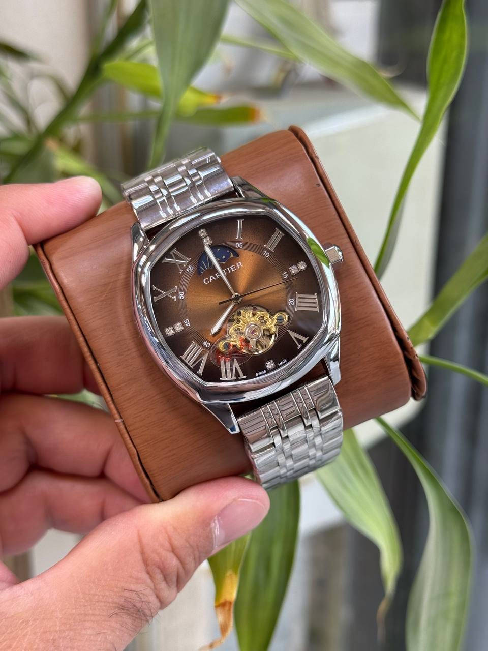 😍 وصلنا حديثا رجالي كارتير 😍
💕تعمل الساعه بنضام الاوتوماتيك💕
😘طلاءثابت 100٪ الأصلي 😘 
🤩الجامه زفير ضدالخدش والصدء🤩 
🤗ضمان 2سنه  حقيقي من تاريخ الشراء
مستعدون لعمل الطلبيه حسب الطلب
  🌷توجد موديلات وتصاميم حديثه🌷
 🌺زورونا ستجدون كل ماهو جديد🌺
لمعرفه الأسعار 
 الاتصال على الرقم فايبر واتس اب...
*********** سيد عمار
 *********** مهدي 
يوجد توصيل  جميع محافظات العراق 
           مجمع عالم الساعات 
       الديوانيه السوق الكبير 
      محمدعبدالرزاق الخضري
