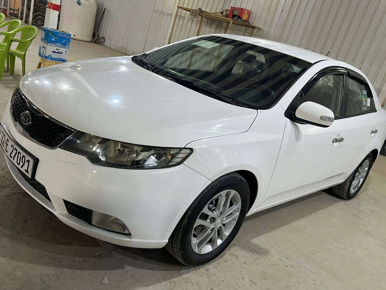 السلام وعليكم من رخصت الادمن المحترم

سيراتو 2012 السياره شرط ترايها اخت زيرو 
السياره مكفوله كفاله عامه من الضربه مكفوله من دكت جاكوج فخذه لغد شواصي تكم قماره بيها أ ربع قطع صبغ بدون دكت جاكوج السياره جديده حيل  بلعافيه ع ياخذها
مكينه 1600 دوش كفاله 
حداديه أمامي خلفي بلكارتون 
تخم تاير جديد صار سبوع من.  شاده
شرط تبريد ثلج
حساسات خلفيه 
شفتات ستيرن
كير 6 نمر 
تحكمات بلستيرن 
اشاير بالمري
كير ومكينه ع وضع الشركه شرط الفحص 
مري شفط
#ملاحضه السياره جديدة وبلعافيه ع ياخذها 
السعر 90وبيها مجال حك جيه مكاني بابل القاسم ***********
*********** حلة, بابل
