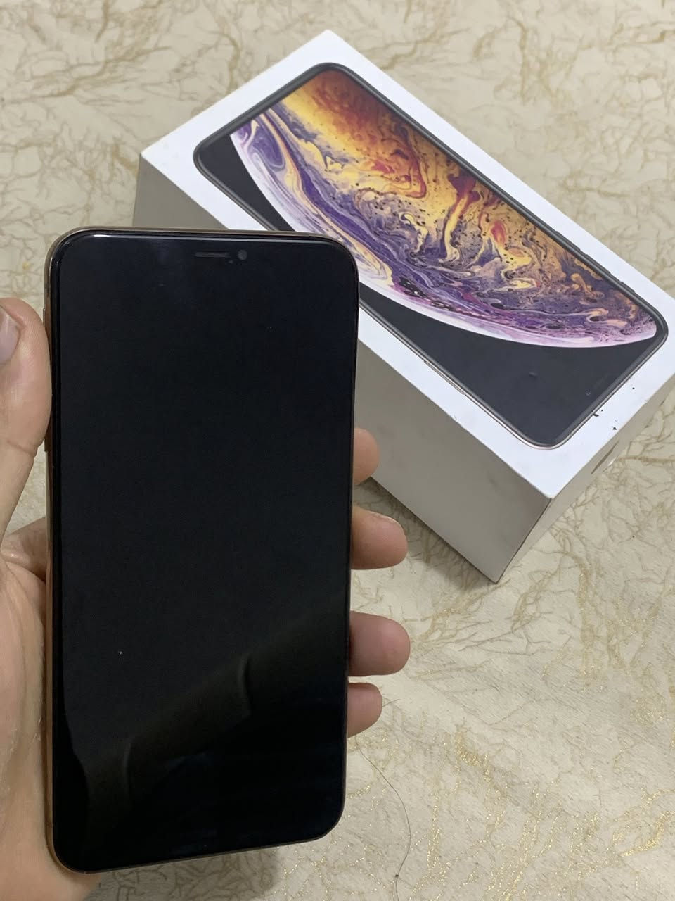 اكس ماكس
ذاكره 256G بطاريه 75
وياه كارتون وشاحنه البصمه تقره مشكله
سعره مناسب 165 الف
مكاني 5كيلو ***********
