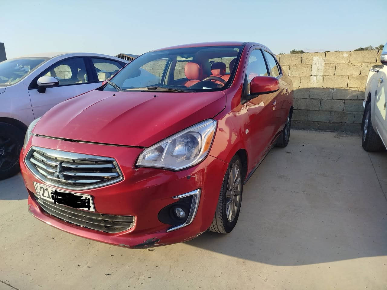 ميراج 2019 به ناوى خومه وه يه هيج مه سره فى نيه  كاميرا شاشه كارپله يه ته حديد سورعه سوكان فوليوم زورباكه هيج مه سره فى نيه به س 3 بارجه و ژيردوسه ى ده ركاى سه كن  بوياخه ره سمى حاديسه مه م داناوه  ته نها 97 هه زار مايل روشتوه داواى 74 معا مه له يكى كه م ده كه م *********** سليمانية
