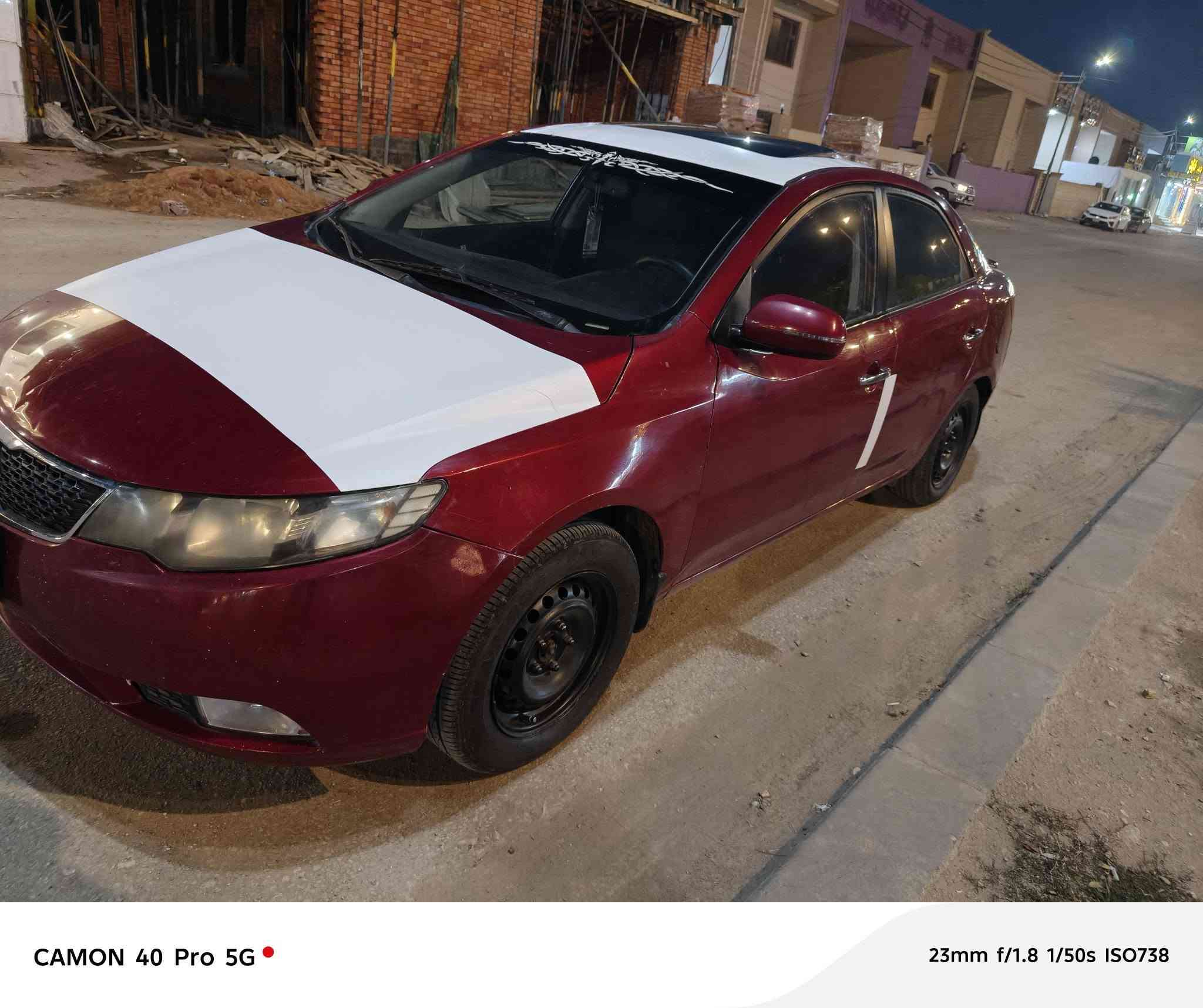 كيا سيراتو 2012 فتحه مكينه 1600 خليجي مكينه كير حداديه جدد رقم الماني بيها ضربه بوجها وبيها صبغات قليله مكانها نجف سعرها ٧١ وبيها مجال قليل ***********
