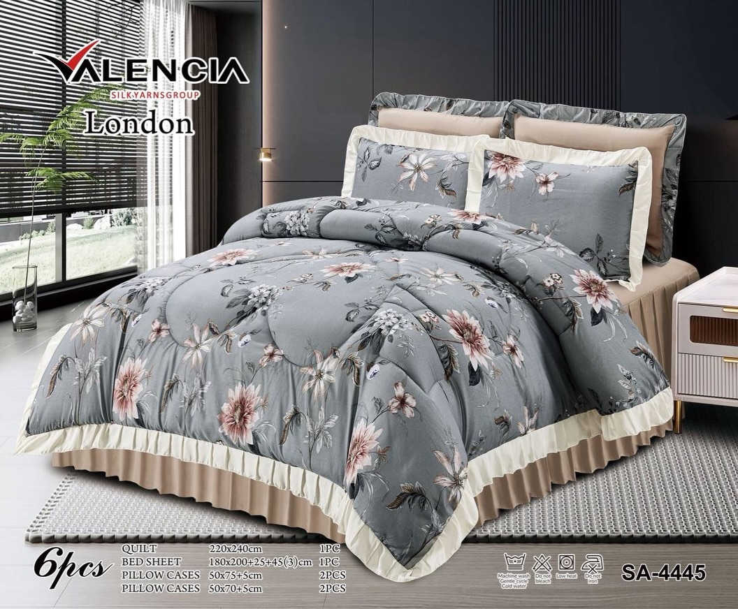 سيت لحاف مشجر مع فرشة كشكش ومخاد 
خامية اللحاف همايون قطني صيفي
السعر 38 الف
📦 محتويات السيت – 6 قطع:
• 🛏️ 1 لحاف: مقاس 220 × 240 سم
• 🛌 1 شرشف سرير: مقاس 180 × 200 + 25 + 45 (3 سم)
• 😴 4 وجه مخدة


**إذا كنت صاحب هذا الإعلان وتريد حذفه لأي سبب، رجاءا أرسل رسالة إلى الدعم الفني**