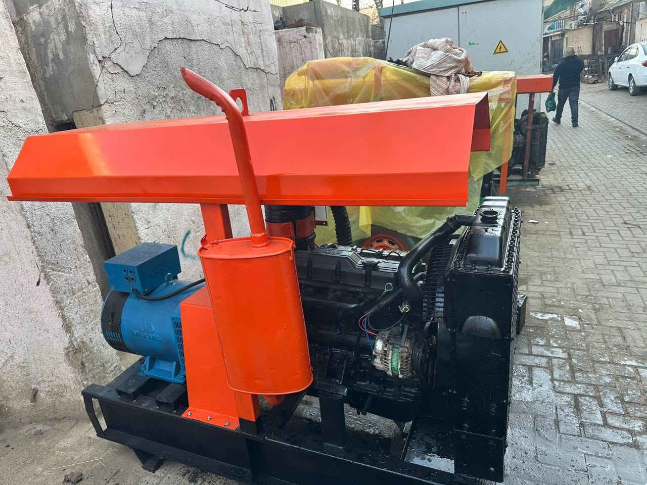 مولده كيه 
محرك 2701
راس توليد 30كيفي نحاس 100/100
ضمان حقيقي تشغل بصمه 
14ورقه بيه مجل ***********
