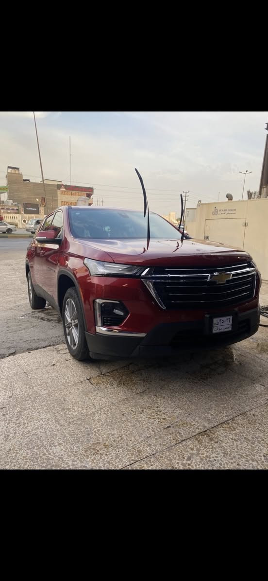 شوفرليت ترافرس
موديل (2023) 

بدون رقم (فحص مؤقت) تترقم جميع المحافضات (بأسمي)

تشغيل عن بعد 

كشن سايق كهربائي 

كشن سياحي (vip) 

صندوك كهربائي 

رادار امامي - خلفي 

 

اشاره بل مرايه 

بصمه ٤ أبواب 

ماشيه (35000) ميل 

الحادث : تصليح جاملغين خلفيه وتبديل باب خلفي ايمن 

بجم كبس وحوض الخلفي كبس 

ايرباك برده وكشن فقط

السياره جاهزه من كل النواحي

السعر : (190) وبيهه مجال قليل 

مكان السياره : بغداد  

الاستفسار أو الاتصال (***********) او واتساب او مراسله الصفحه
