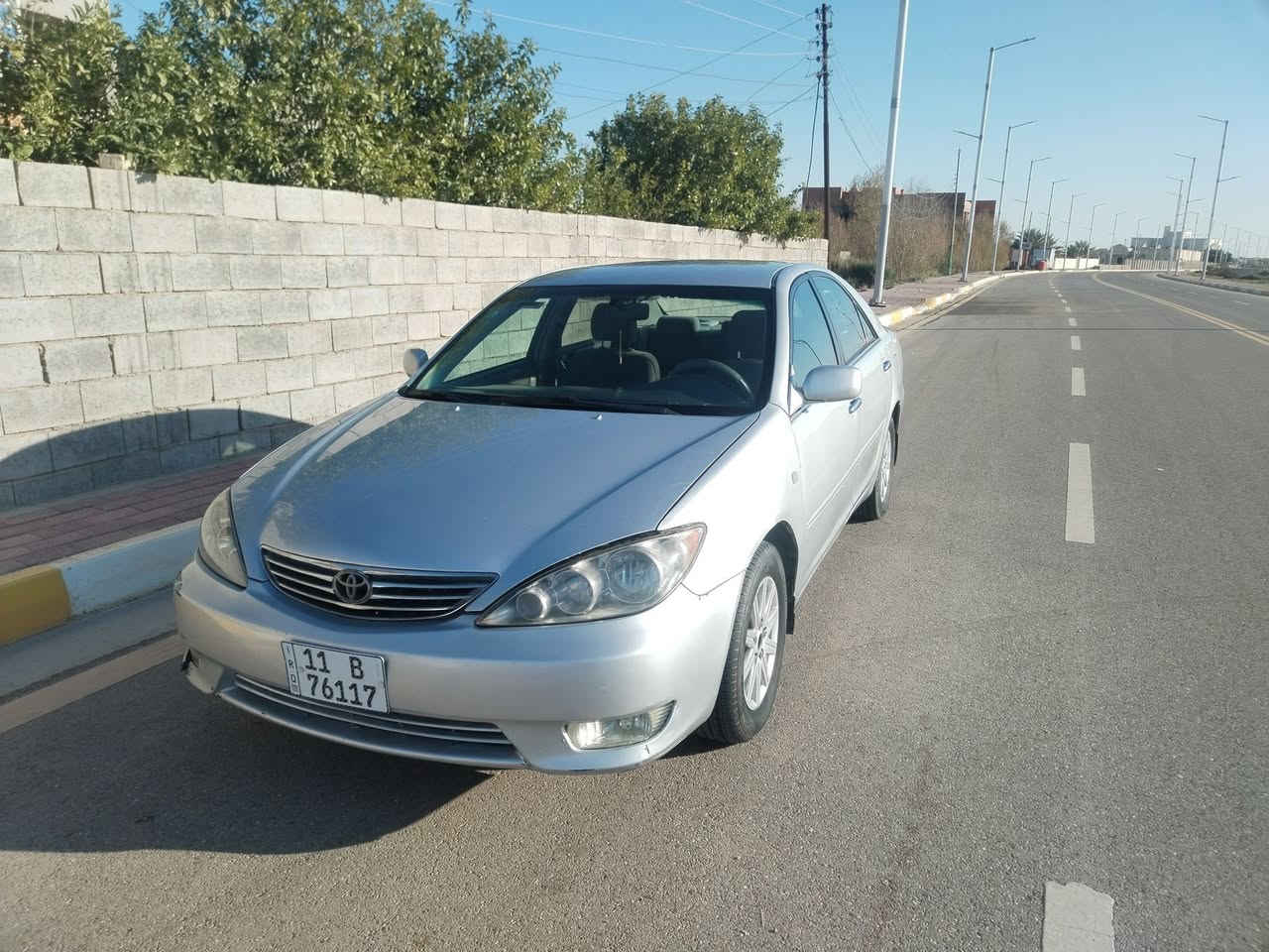 السلام عليكم كامري ٢٠٠٦ رقم بغداد بيها جاملغ خلفي ومرشوشه عام للجماليه محرك ٢٤٠٠ سياره كير محرك تبريد بشرط السياره بيها كامره حساس خلفي وشاشه بس الشاشه واكف للمس مالها السياره منزلك صور وفيديو موضح بي كلشي لا تخابرني تكلي شبيها مابيها سعرها ٨٠ ورقه ومجال بسيط جدا ***********
