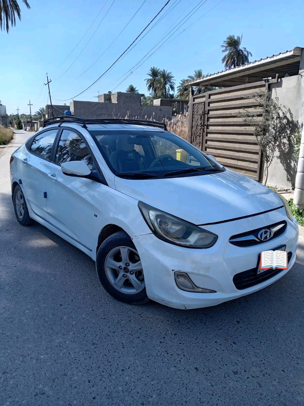 سياره للبيع
النوع: [اكسنت] الموديل: [2013] اللون: [أبيض]
مواصفات السياره : (مواصفات خليجيه)
 المواصفات: مكيف شغال،كامره خلفيه ،أيرباك،محرك (1600)،اوتماتيك،مقاعد كهرباء،جام كهرباء
، استخدام شخصي (رقم بغداد بأسمي)تحويل ثاني يوم 
ضرر السياره  (تبديل باب السايق)+بارد في الباب الخلفي+ صوت في ال(البور ستيرن)
الموقع: [بغداد/الفحامه/ قرب جزيره بغداد] للاستفسار: مراسلة على الخاص أو الاتصال على الرقم: [***********]