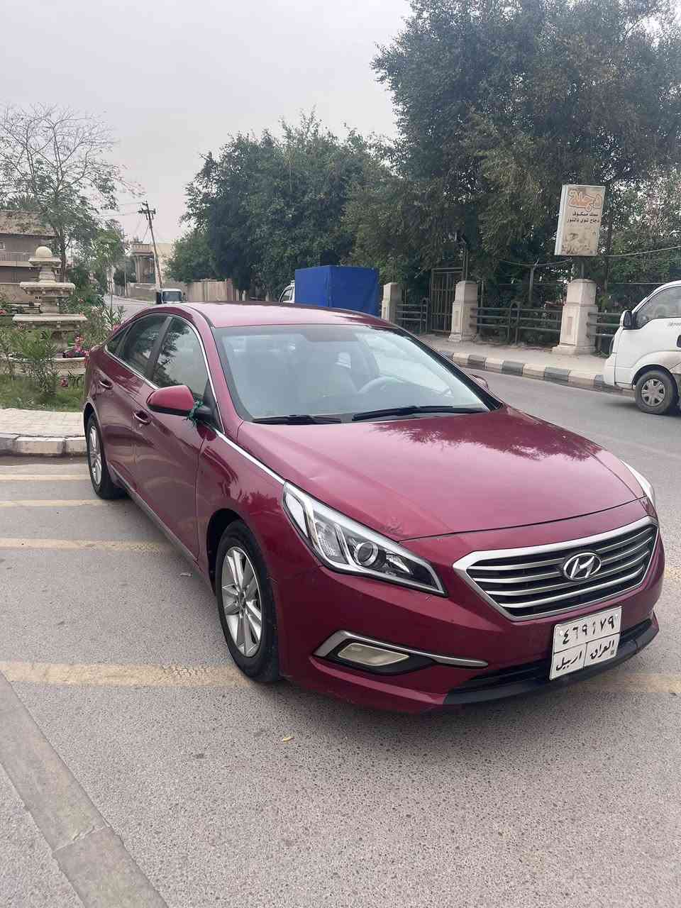 سلام عليكم سوناتا 2016 وارد امريكي ليبل واحد بيهة جاملقات الخلفية صبغ اثر جراد وباب الوره بدون تصليح فقط صبغ سعر 118  ***********
