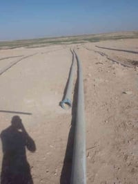 بواري ابو 6 انج سعودي عشره بار طول البوري 6 متار  مسدخدمات شيء بسيط   ...