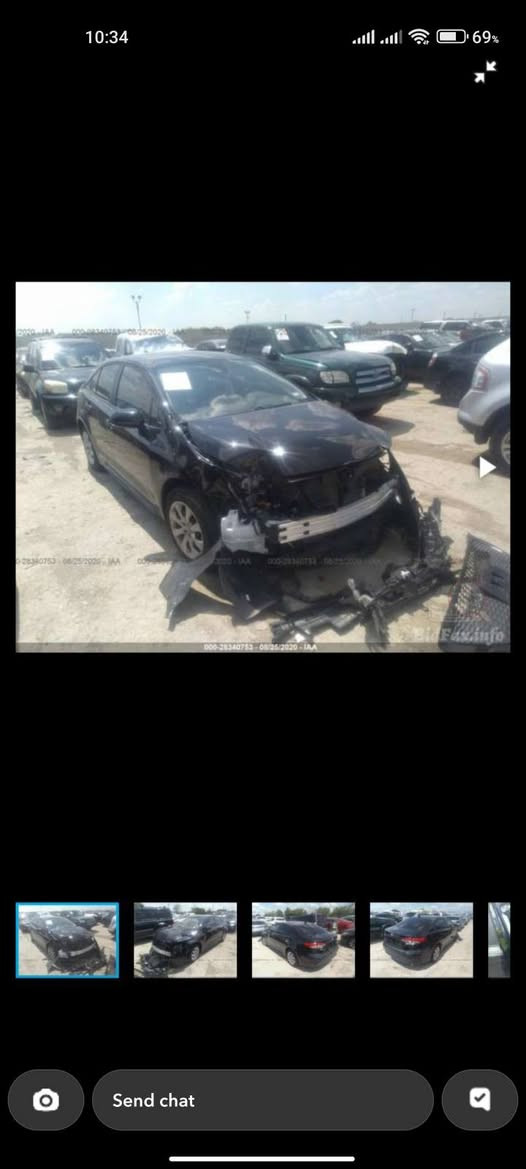 تۆیۆتا کۆرۆلا ٢٠٢٠ ئەمریکی LE   دوو پارچەو ٣ شوێنی تعدیلە    سەقفیشی کەمەک تەزرەی هەیە لەگەڵ دوو پەنچە تحدیل  ١٠٠ هەزار کیلۆمەتر ڕۆشتوە تایەو ویلی تازەیی لەسەرە هەزەو ژینگەی نوێیە گێر و مەکینەی بەشەرت نەکراوەتەوە  نرخی ١٣٨ وەرەقە و کەمەک مەجال  شوێن هەولێر  ... أربيل, العراق


**إذا كنت صاحب هذا الإعلان وتريد حذفه لأي سبب، رجاءا أرسل رسالة إلى الدعم الفني**