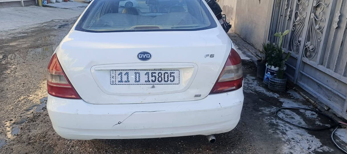 بيوايدي F6 موديل ٢٠١٠ ضربتها دعاميه اماميه َمحور كير مكينه كورله ١٨٠٠ سعر ٤٥ بيها مجال بسيط بغداد *********** رقم بغداد بسمي
