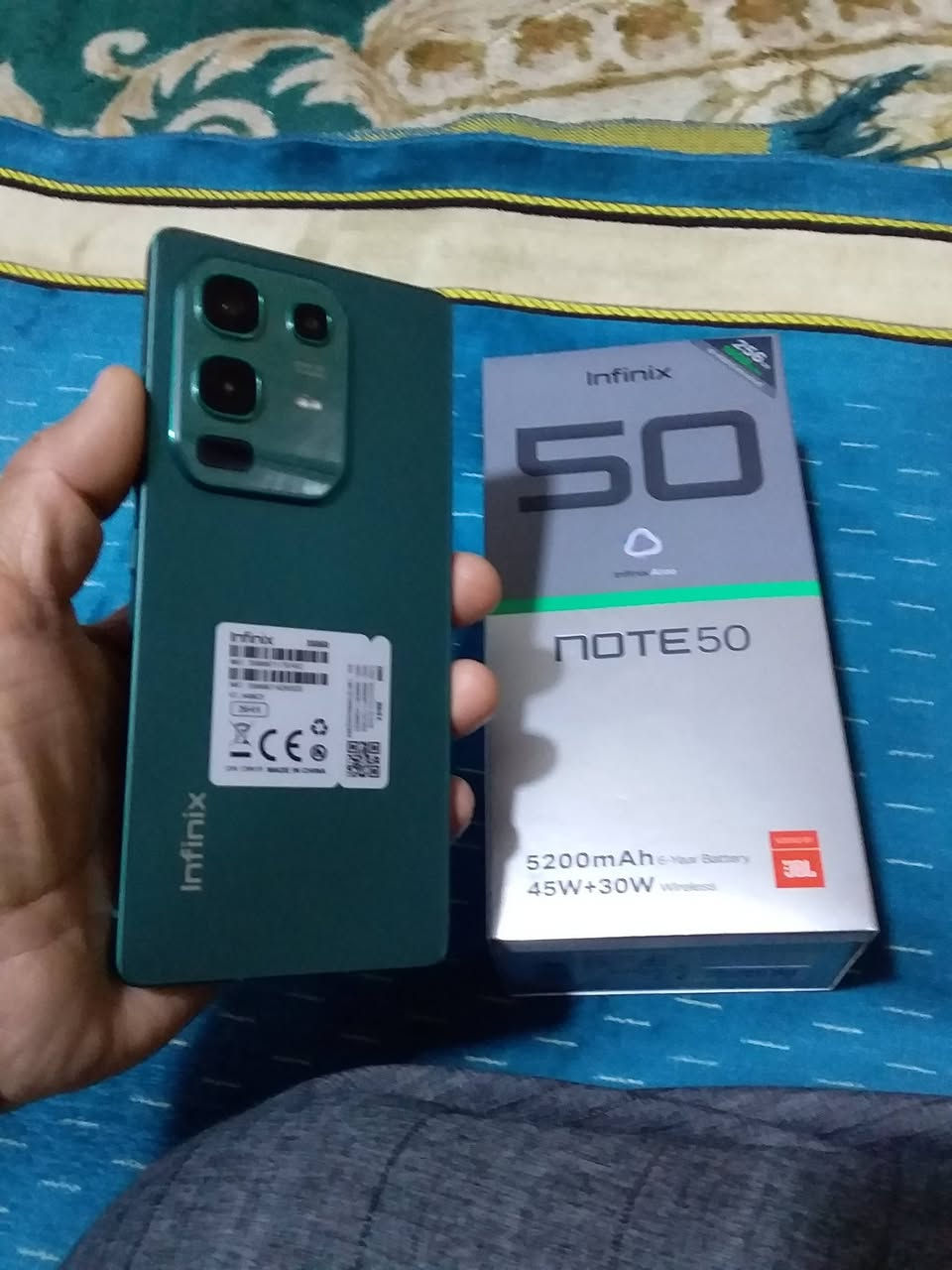 جهاز أنفينكس نوت50
Infinix noTE 50
نظافة/%100
ملحقات/شاحنة45واط والباكيت فقط
الذاكرة/256
الرام/8+8=16
يدعم الشحن السريع 45 واط
للبيع أو للمروس
مكاني/بغداد-الدورة


**إذا كنت صاحب هذا الإعلان وتريد حذفه لأي سبب، رجاءا أرسل رسالة إلى الدعم الفني**