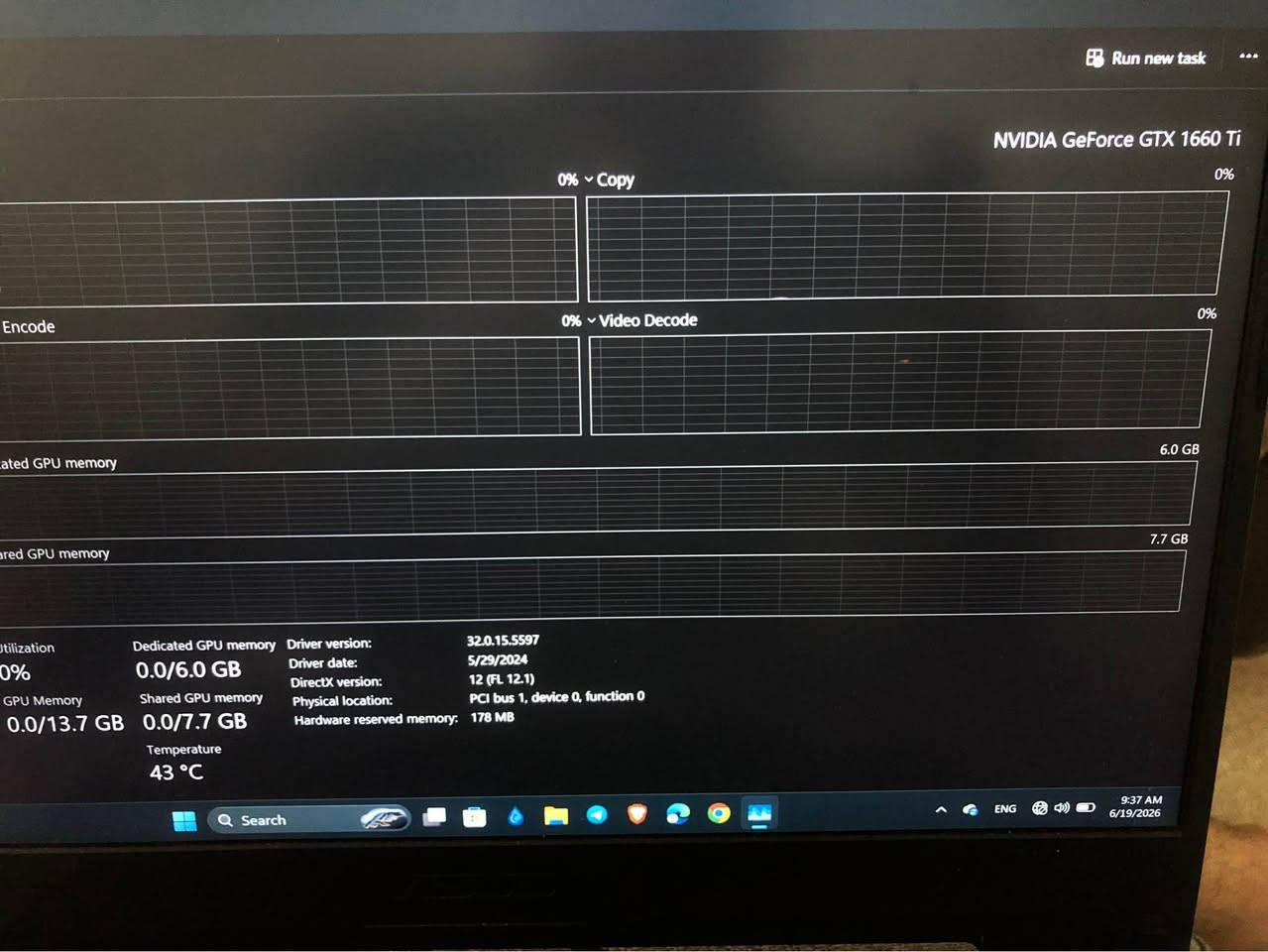 ASUS TUF GAMING A15 
Laptopeki zor pak u be keshaya tanha shuxte haybe la rasmakaya dyara u rasmim grtwa 
Core i7 u ryzen mabaqi muasafati hamui danrawa 
Nrxishi 520$
Hawler أربيل, العراق


**إذا كنت صاحب هذا الإعلان وتريد حذفه لأي سبب، رجاءا أرسل رسالة إلى الدعم الفني**