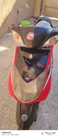 دراجه سكسن فحل كابريتر شغاله سلف هندر الون اسود وحمرصانصه بيهه صفيره ب...