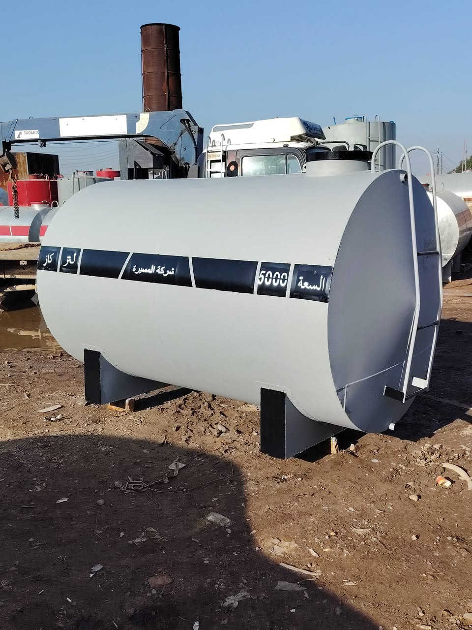 من رخصه الادمن
حداده حسان
لعمل كافه انواع الخزانات💯 (ومقاطير المياه) 
ماء _كاز_بانزين💧
(5الاف_10الاف_15الف_20الف_27الف_30الف_36الف_40الف_٥٤ الف) كل المواصفات💥
(مستعدون لتجهيز كافه الدوائر)👷 (الحكوميه_والزراعيه_والمنازل)🏡
(وخزانات منظومات الاطفاء) 🧯
*********** واتساب او اتصال 🌀
