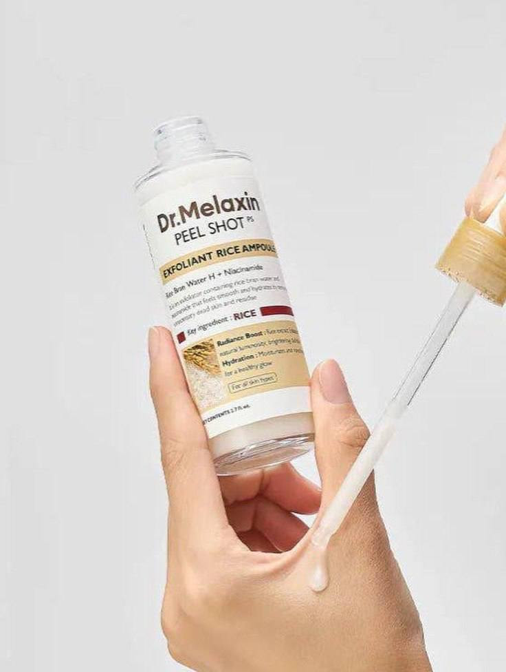 دكتور ميلاكسين سر البشرة الزجاجية في زجاجة واحدة! ✨
تخلصي من بهتان البشرة واستعيدي نضارتك مع سيروم مقشر الأرز الأبيض من Dr. Melaxin. 🌾
هذا السيروم ليس مجرد مقشر، بل هو "فيلتر" طبيعي لبشرتك:
• تقشير لطيف: يزيل الخلايا الميتة دون تهيج.
• تفتيح مضاعف: بفضل مستخلص الأرز والنياسيناميد لتوحيد اللون.
• مسام أصغر: ينظف المسام بعمق ويقلص حجمها بشكل ملحوظ.
•  إشراقة فورية: وداعاً للشحوب وأهلاً ببشرة حيوية ومشرقة.
الحجم الاقتصادي 80 مل يدوم معكِ طويلاً! 🕊️
المنشأ كوريا الأصلي 🇰🇷 

يوجد خدمة توصيل لجميع محافضات العراق


**إذا كنت صاحب هذا الإعلان وتريد حذفه لأي سبب، رجاءا أرسل رسالة إلى الدعم الفني**