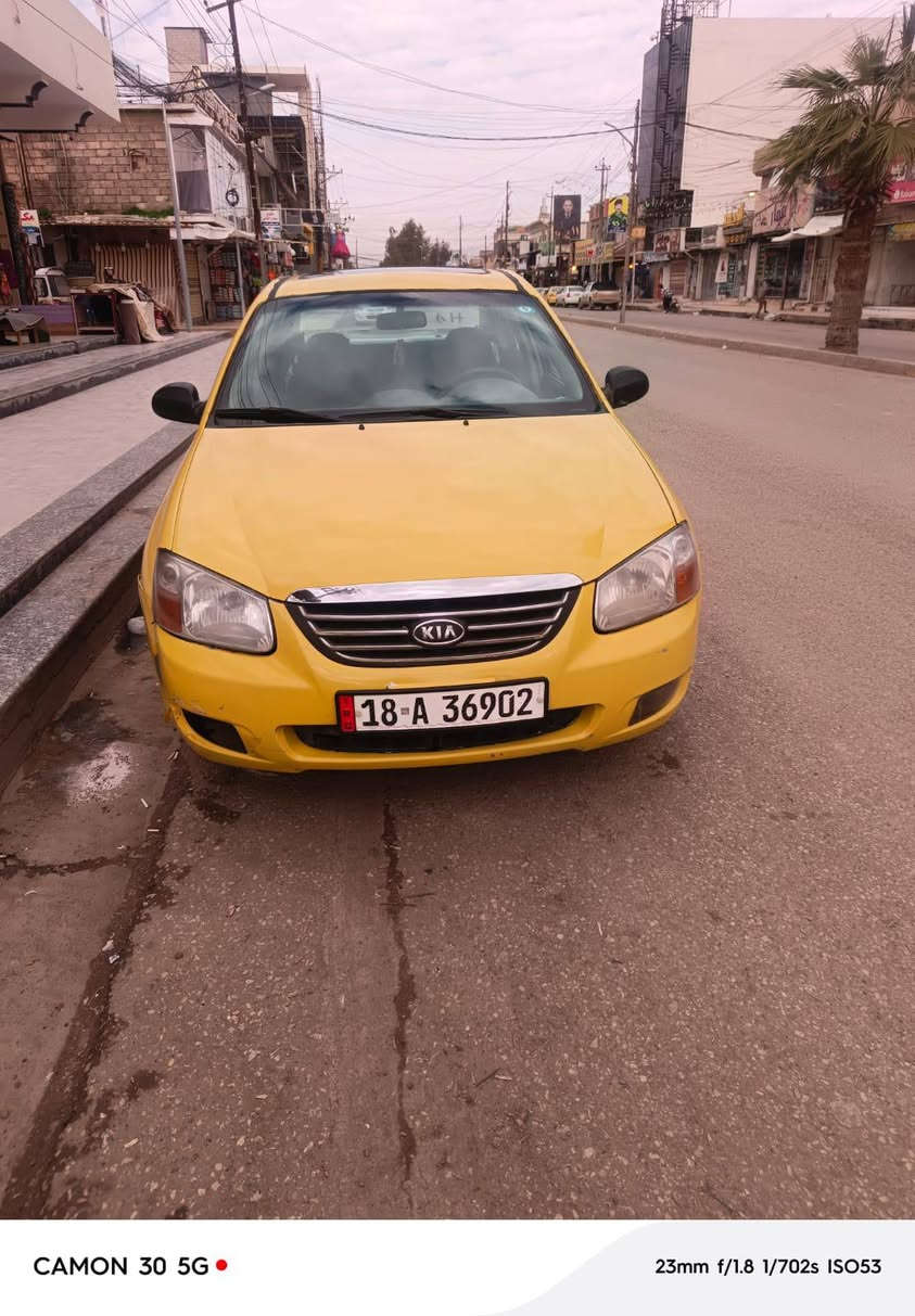 سلام عليكم كيا سبكتره موديل 2006. فول وتماتيك كابون مسجله مكان موصل سياره بسمي شرط تحويل وكاله. سعر 70 وبيها مجال.لاستفسار تصال ***********.
