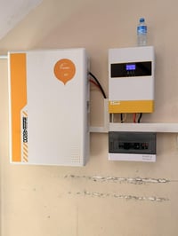 منظومة شمسية • قرية باجوان • انفيرتر 6.2 كيلوواط