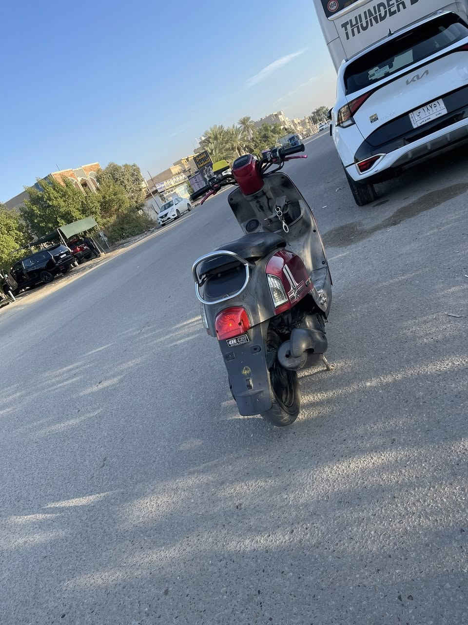 السلام عليكم للبيع بوليس نوزل دراجه نضيفه يرادلها ترتيب بصيط مكينه بلاديه مامفتوحه على وضع بلاد كفرات مختمه ويه مكينه بس جاملغ موجود عندي يرادله صبغ دراجه اي نقص مابيها شغاله كلها السعر 675بيهامجال مكاني بغداد البياع حي المواصلات خاص راسلني واني خادم


**إذا كنت صاحب هذا الإعلان وتريد حذفه لأي سبب، رجاءا أرسل رسالة إلى الدعم الفني**