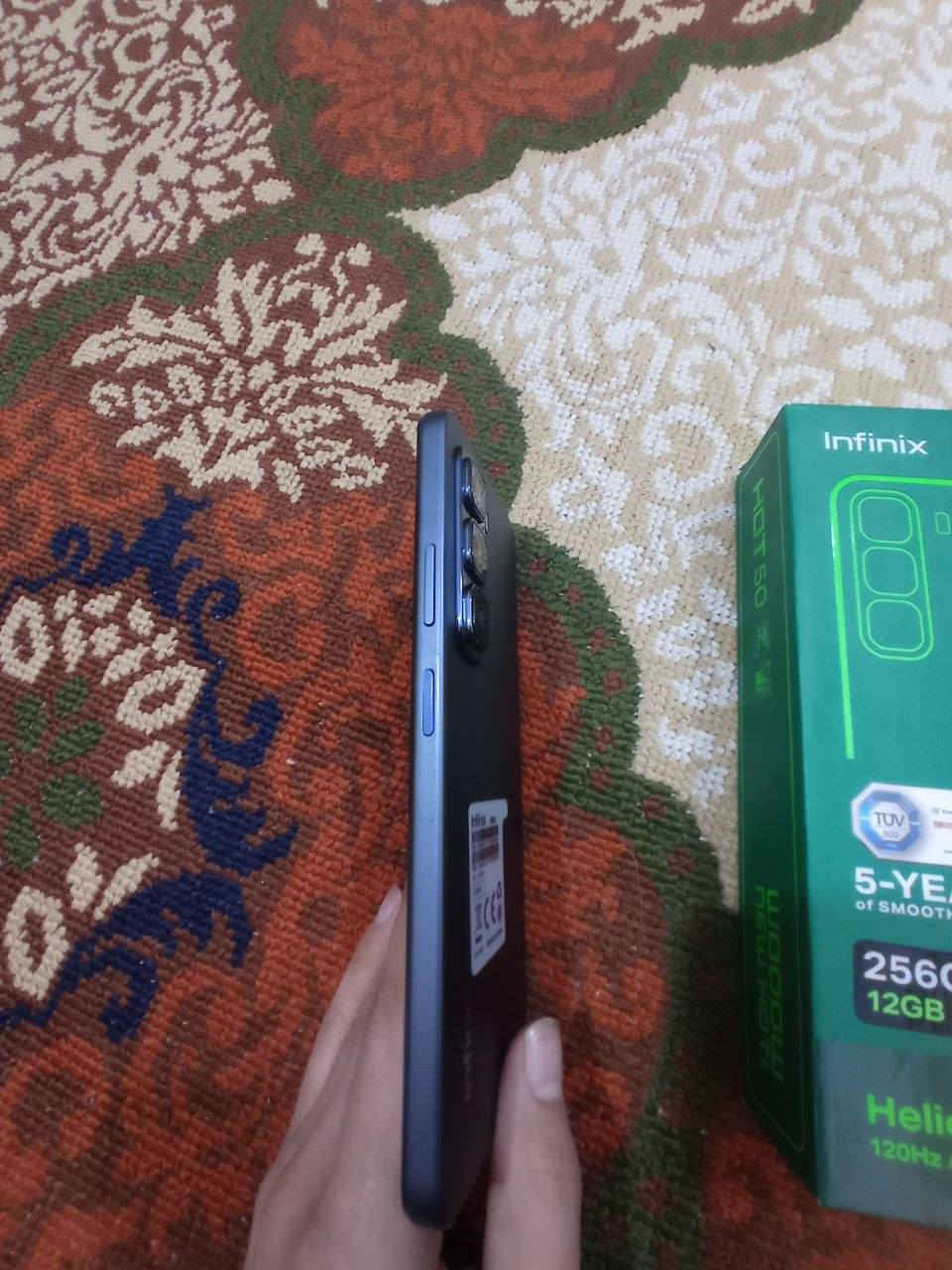 جهاز  غني عن التعريف Infinix HOT 50 الذاكره (256)المعالج ( 100) البطاريه (5000) الشاشه (120 هيلتز) 60 فريم  بوبجي جهاز مكفول زلغ مابيه السعر/175 نهايته قفله 🔒 مكاني/ بل عماره
رقمي/***********
