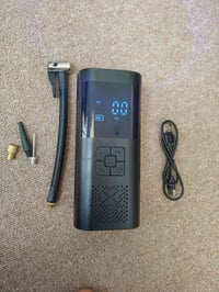 منفاخ الكتروني • قابل للشحن • للاطارات