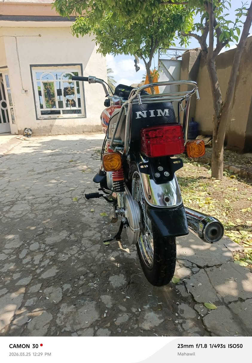 سلام عليكم حبايب دراجة نامة موديل 2027 كفالة عامة دراجة مال جناي كاملة ع 24 حباية اوراق كاملة علمن صارلهة شهر من طالعة من الوكيل السعر 700 وبيهة مجال قليل المكان بابل قرب سيطرت الاثار مقابيل كوين بارك الرقم ***********
